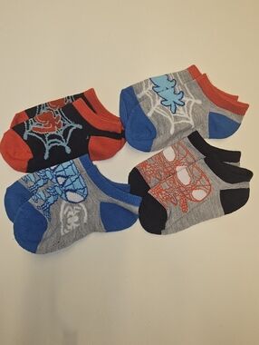 NWT | Marvel | Toddler | Spider-Man No Show Socks